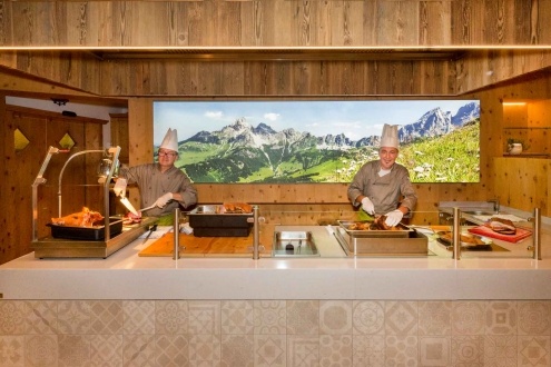 Kulinarik im Hotel Alpenhof - frisch zubereitet von unseren Köchen