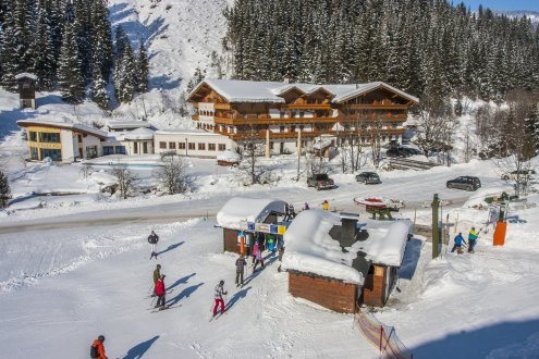 Der Geierberglift neben dem Alpenhof