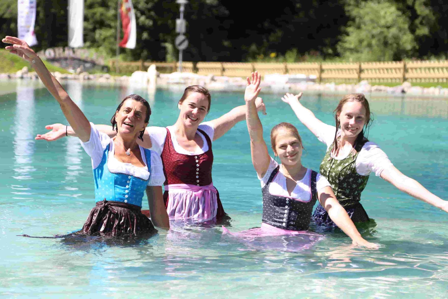 Spaß mit den Kolleginnen im Alpenhof Naturglück in Filzmoos