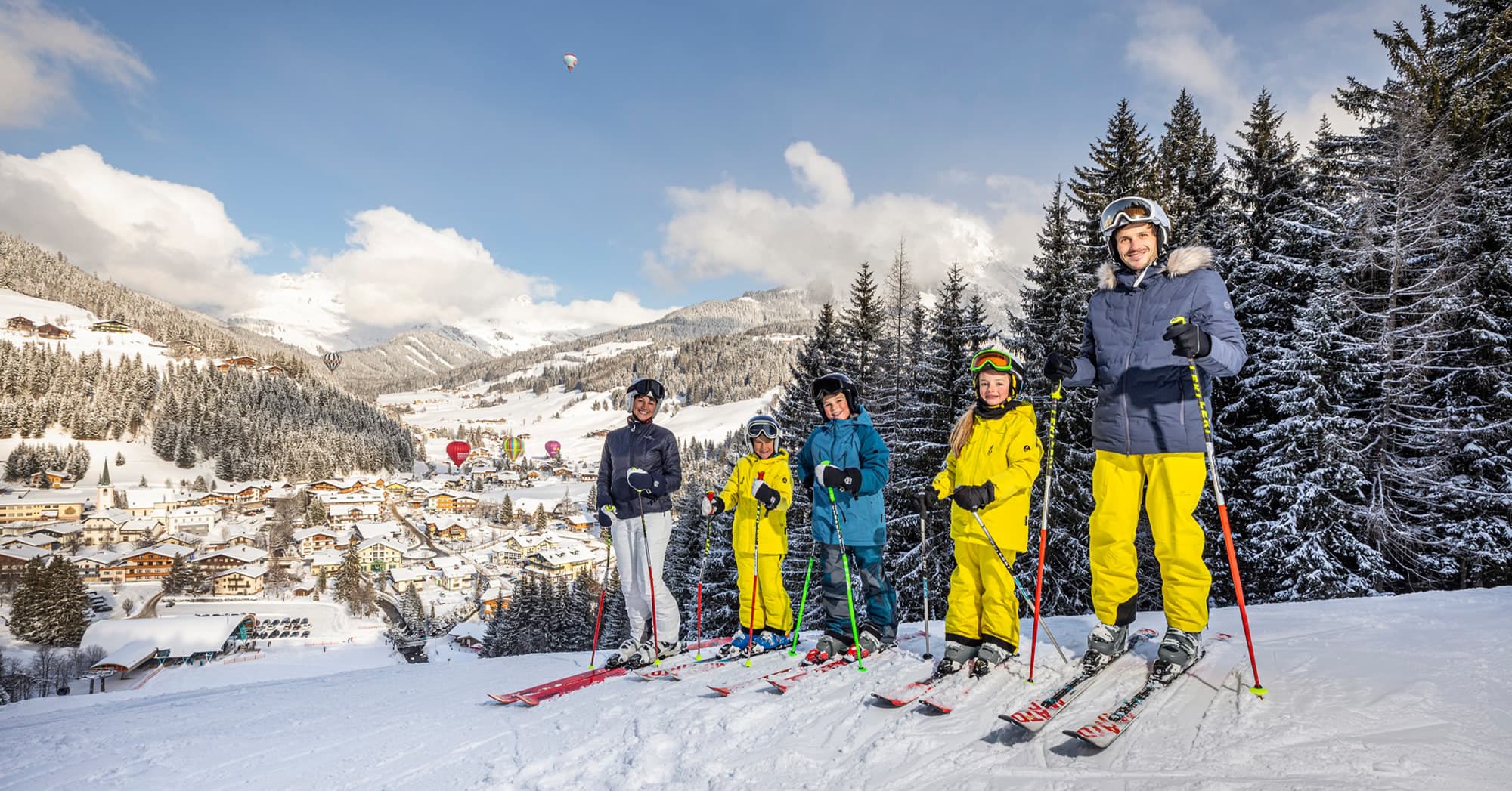 Skifahren mit der Familie in Filzmoos in Ski amadé