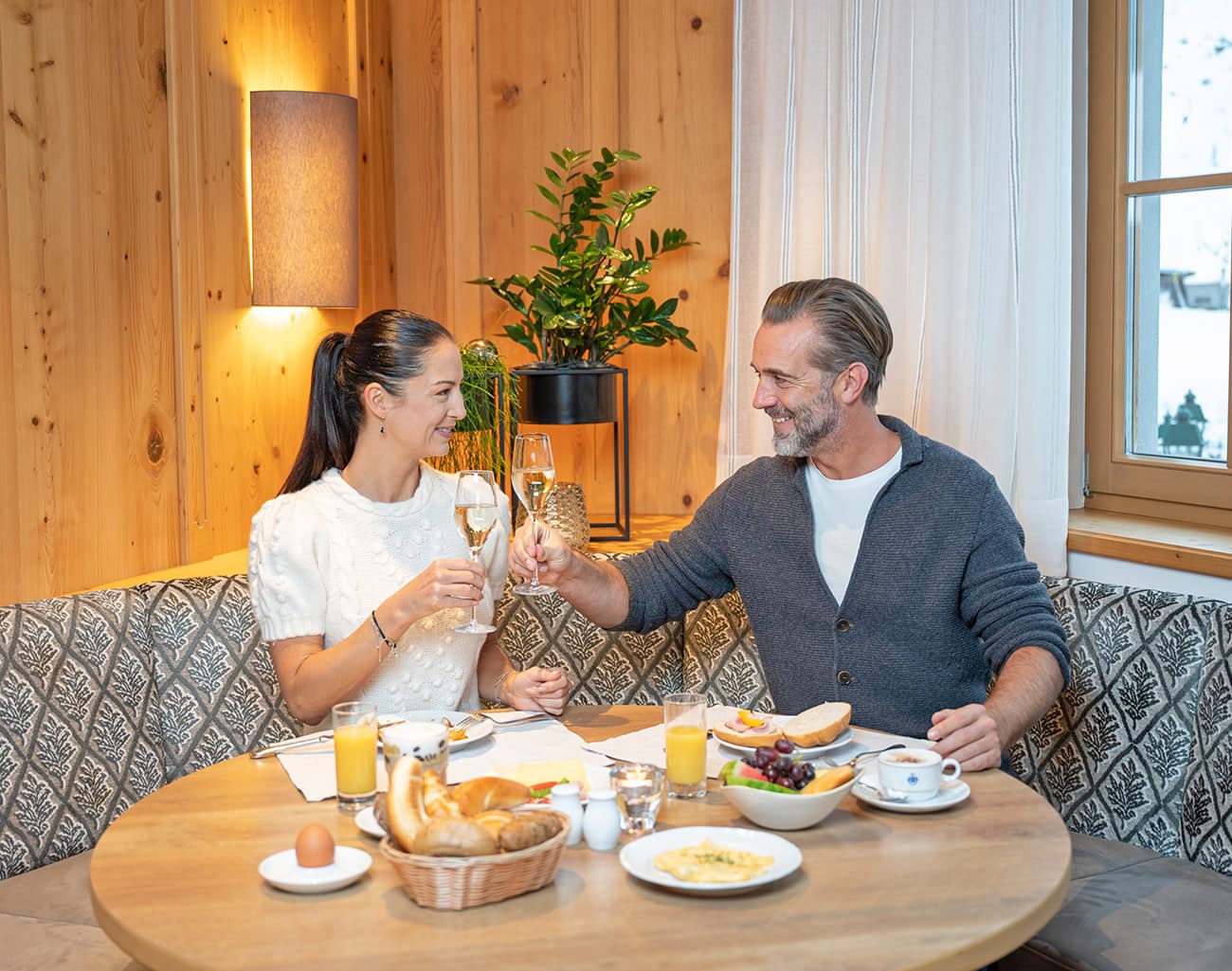 Frühstücken im Hotel Alpenhof in Filzmoos