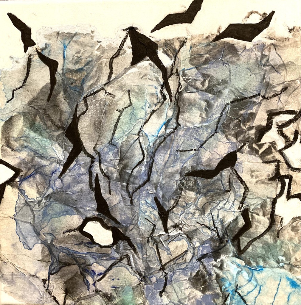 Exhibition piece by Elke Hubmann-Kniely at Alpenhof Filzmoos