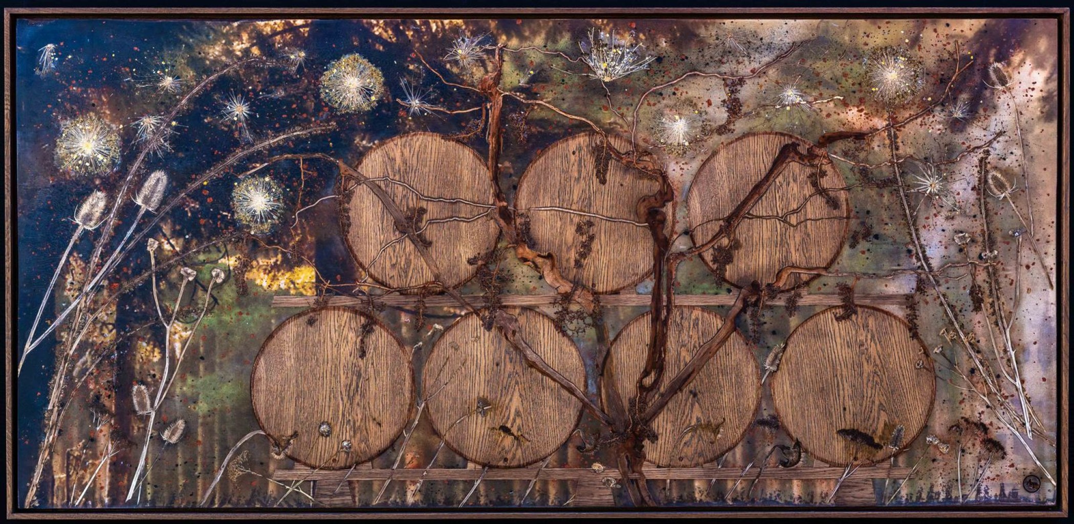 Exhibition piece by Anton Thurnberger at Alpenhof Filzmoos