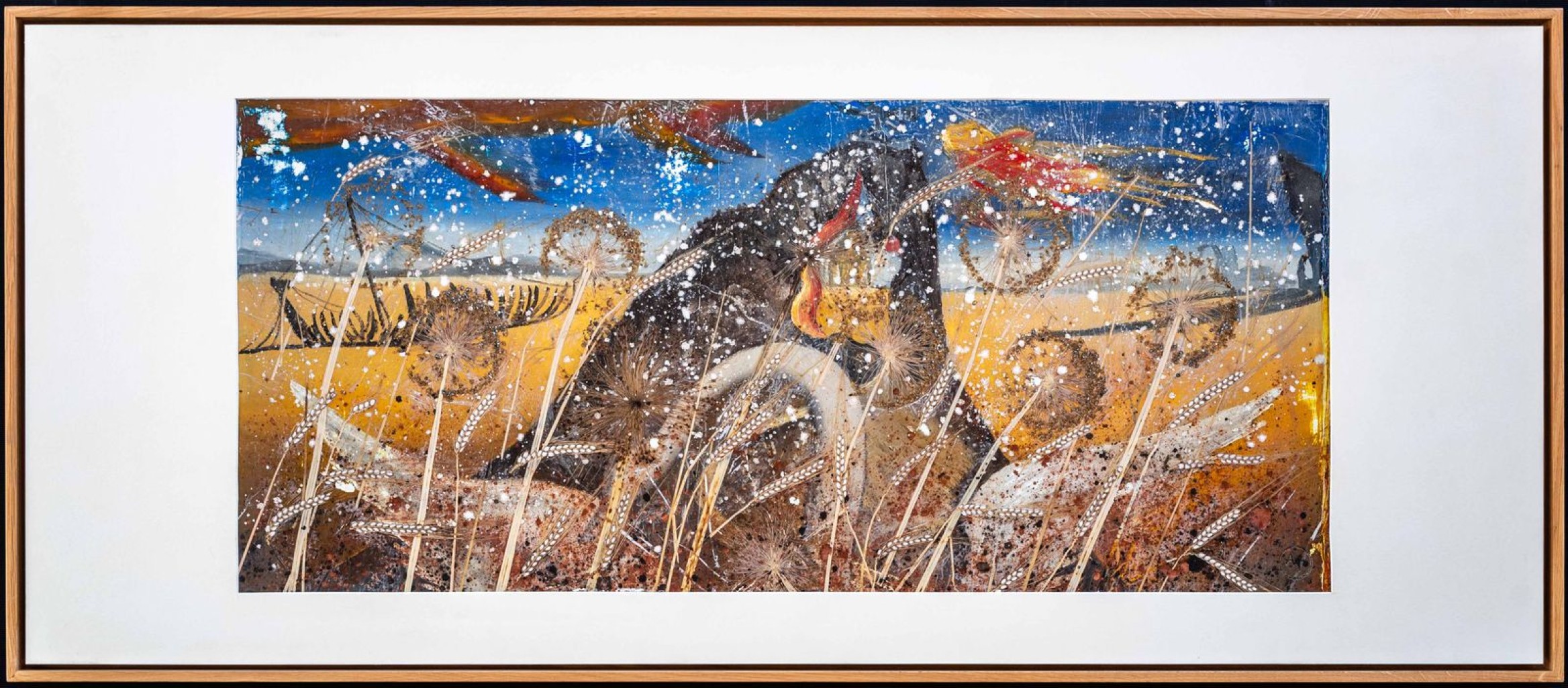 Exhibition piece by Anton Thurnberger at Alpenhof Filzmoos