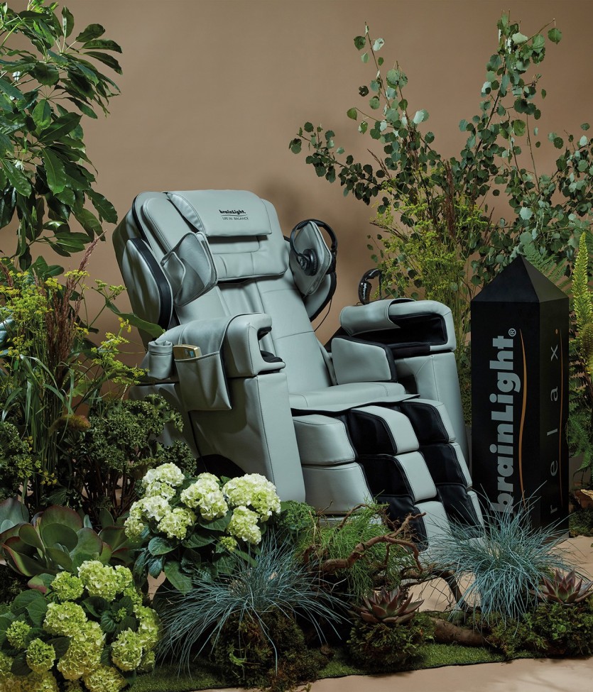 Brainlight - der etwas andere Massagestuhl
