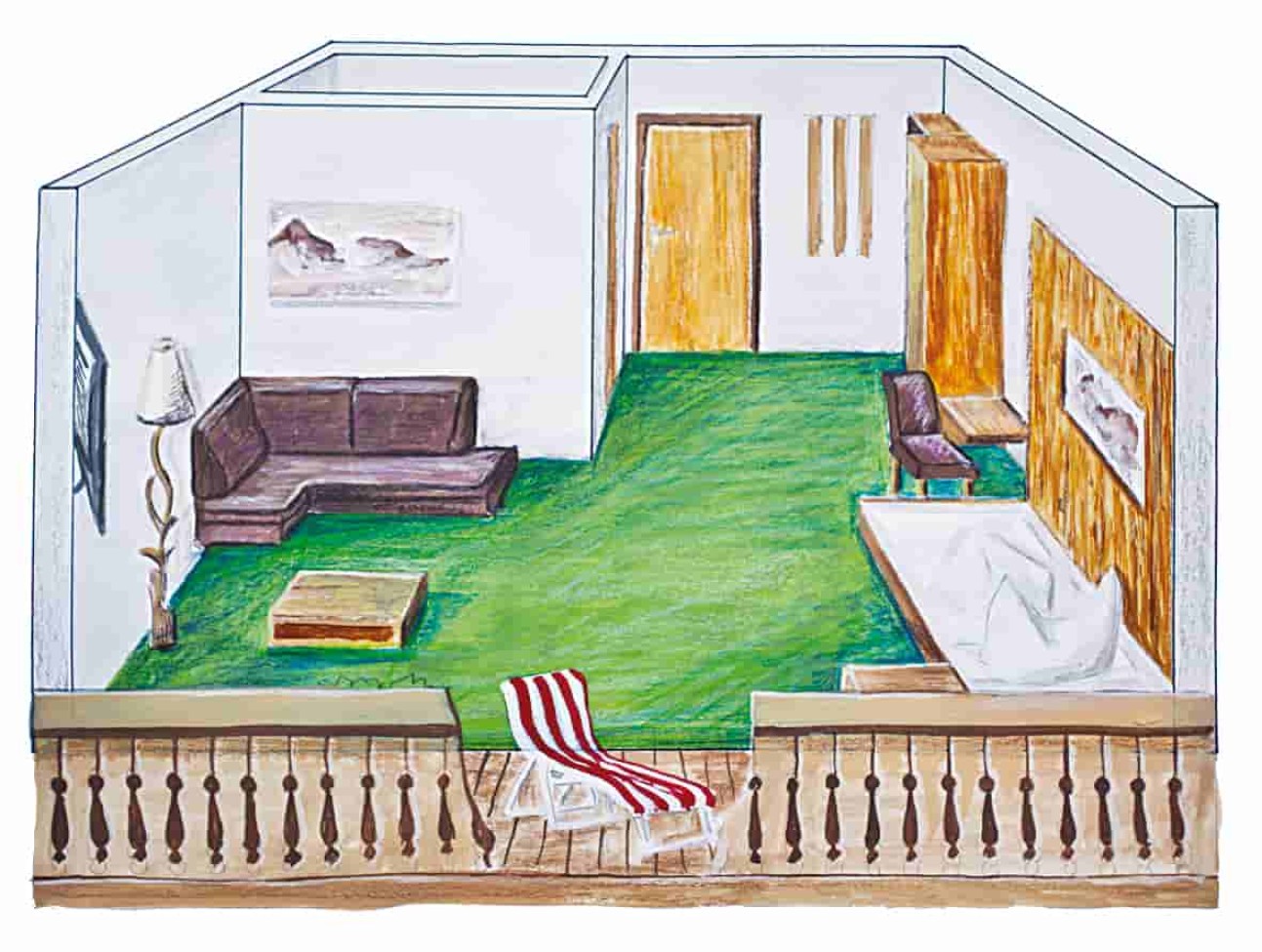 Grundriss Einzelzimmer Rettenstein