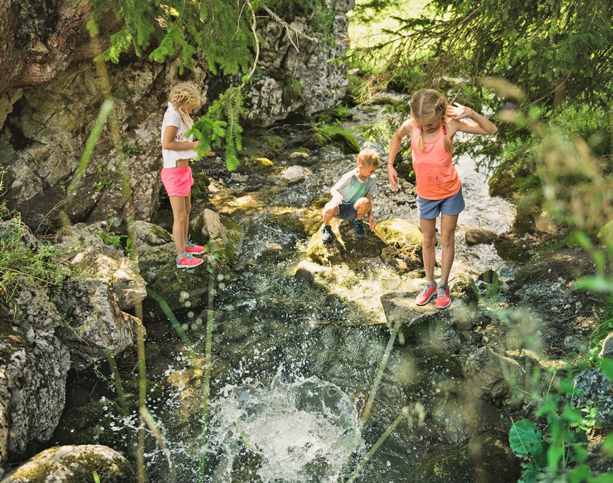 Natur genießen in Filzmoos zu den Familienangeboten im Hotel Alpenhof Naturglück