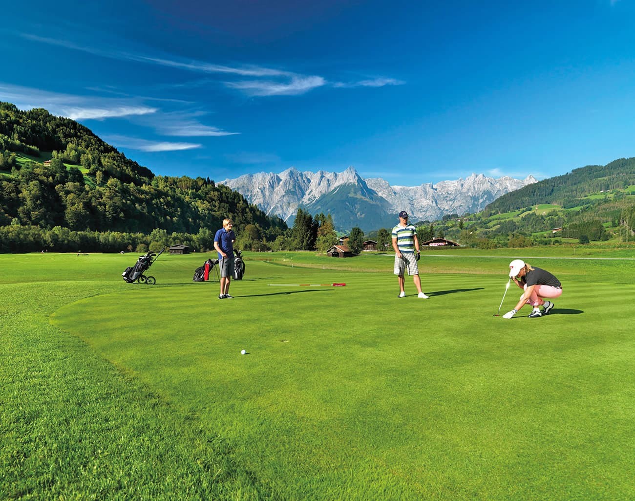 Golf spielen am Golfplatz St. Johann
