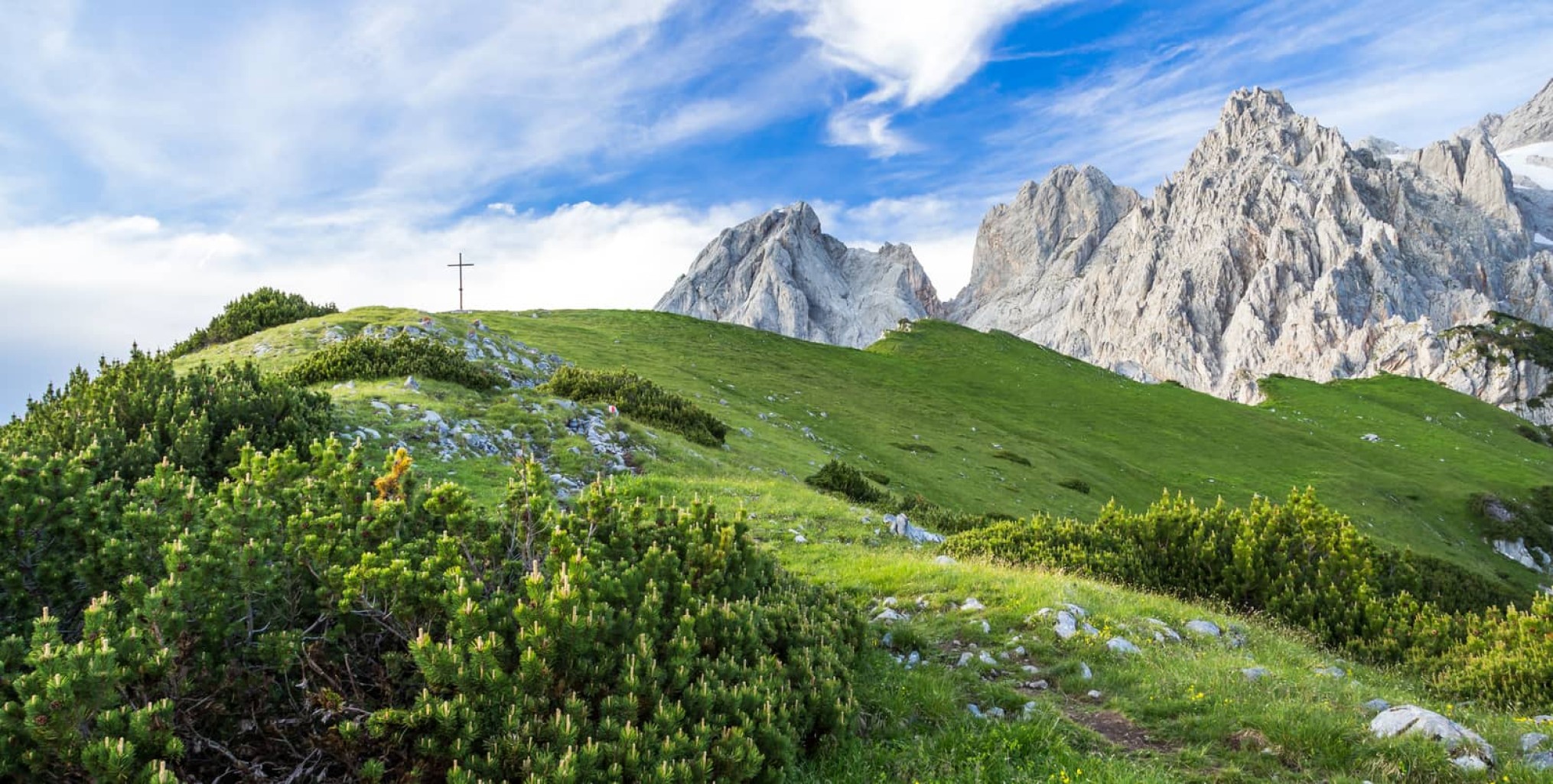 A stunning view from the Sulzenschneid in Filzmoos