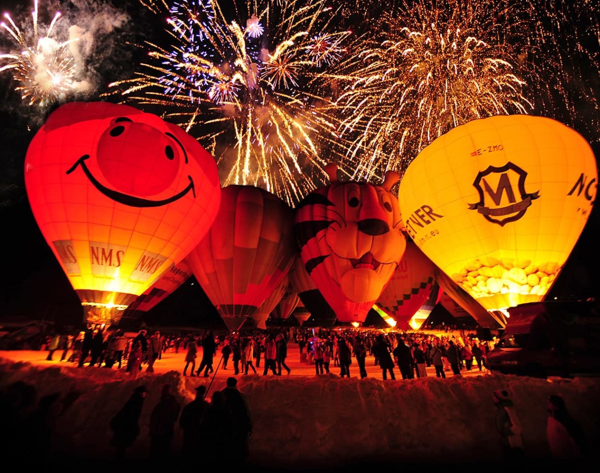 Das Ballongl&uuml;hen in Filzmoos - immer ein Highlight