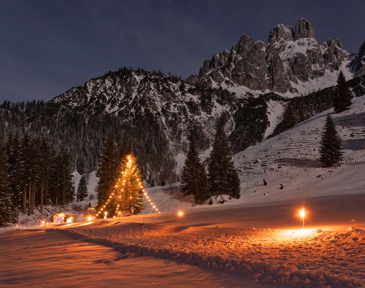 Christmas in the mountains