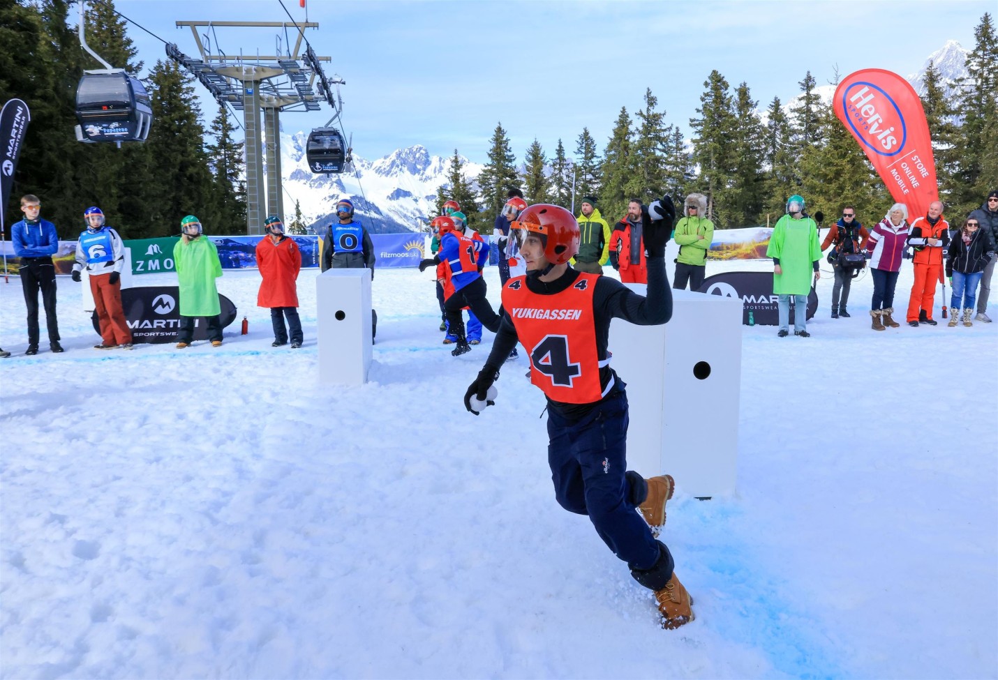 Yukigassen in Filzmoos