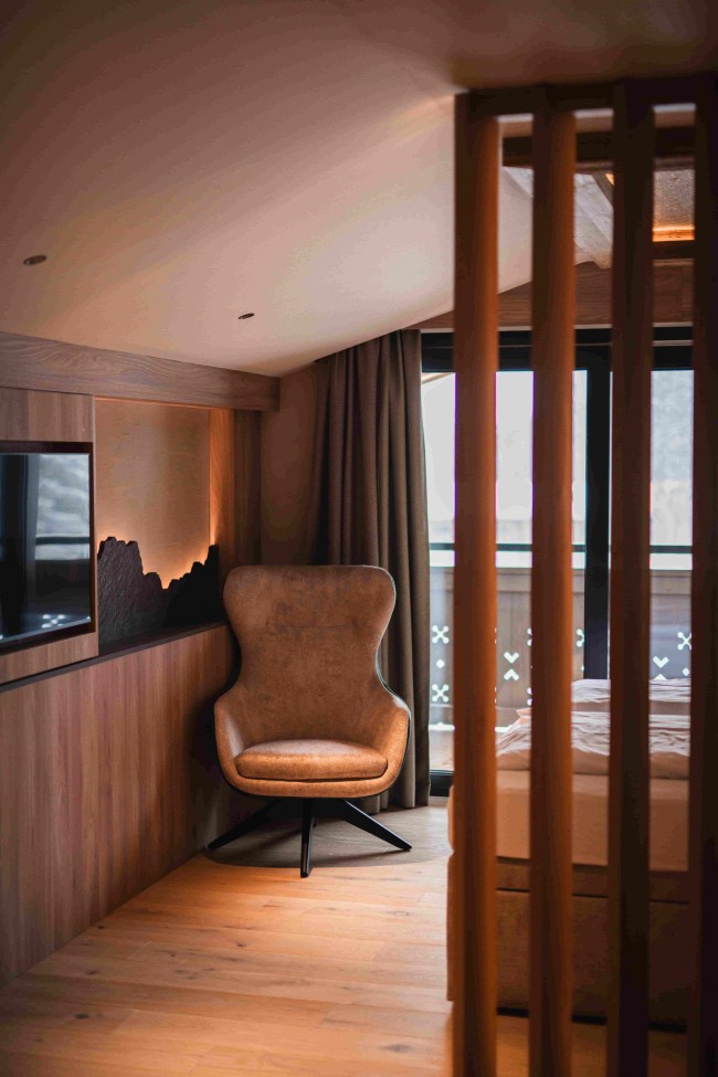 Lesesessel im Alpenhof Naturglueck