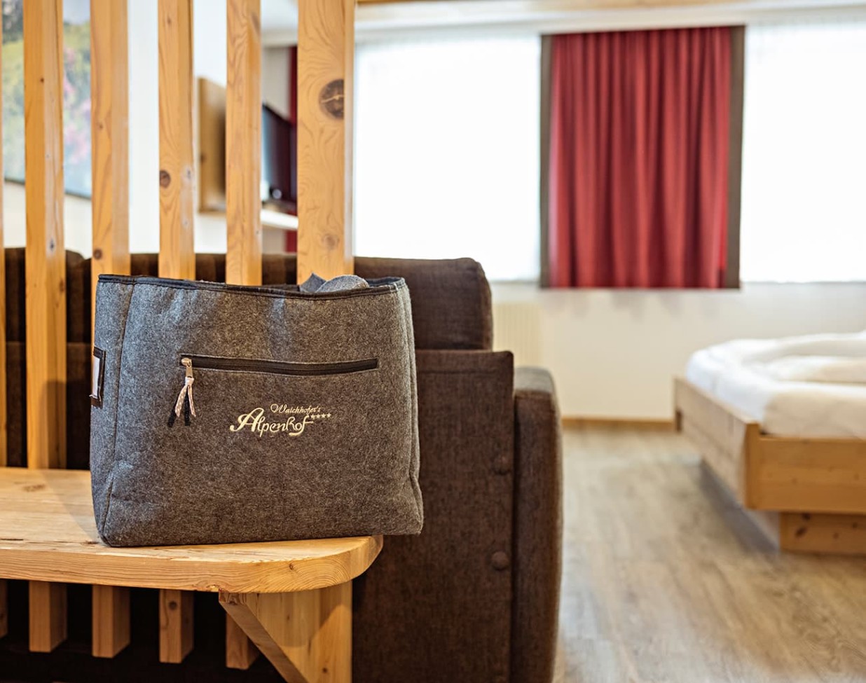 ausgestattet fuer den Wellnessbereich im Alpenhof Filzmoos